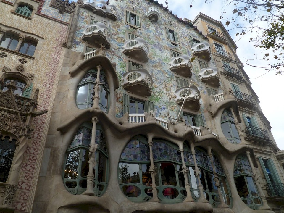 La Casa Batlló d'Antoni Gaudi