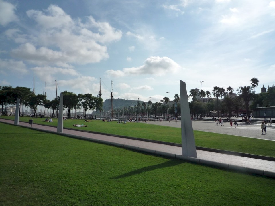 Jardin au bord de mer